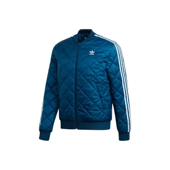 Adidas Puffer Jacket Men's Marine Blue