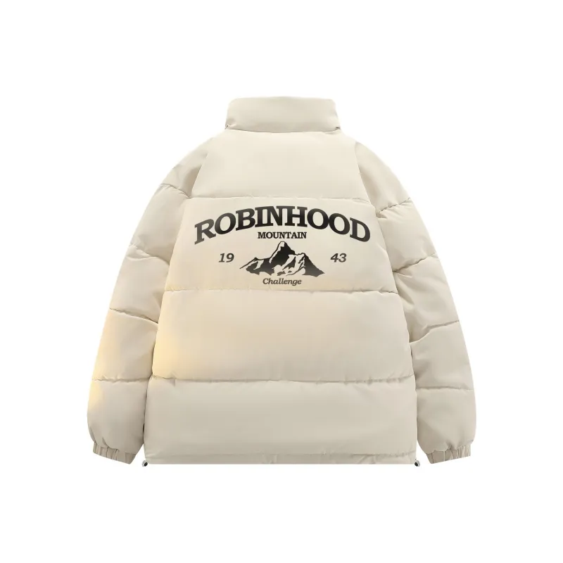 ROBINHOOD Puffer Jackets Unisex Black-10