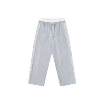EMPTY REFERENCE Casual Pants Unisex Blue