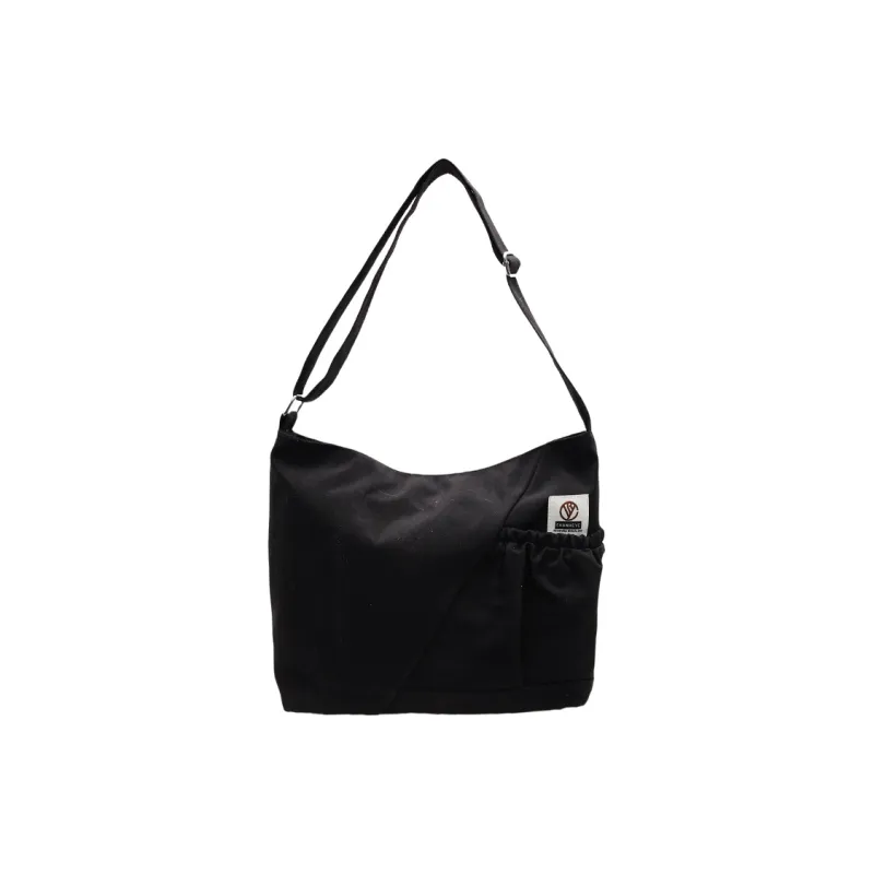 SUN EARTH &U Fabric Shoulder Bag Regular Unisex Multicolor-6