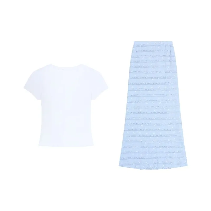 HUINIAN Two Piece Skirt Sets Women's-1