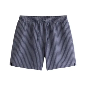 Abercrombie＆Fitch Swimming Shorts Men's Deep Purple Stripes