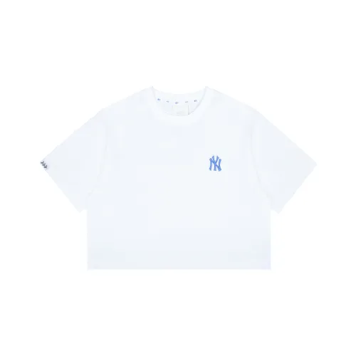 MLB Crop Tops Women's White