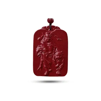 Dora Skewers Cinnabar Pendants Unisex