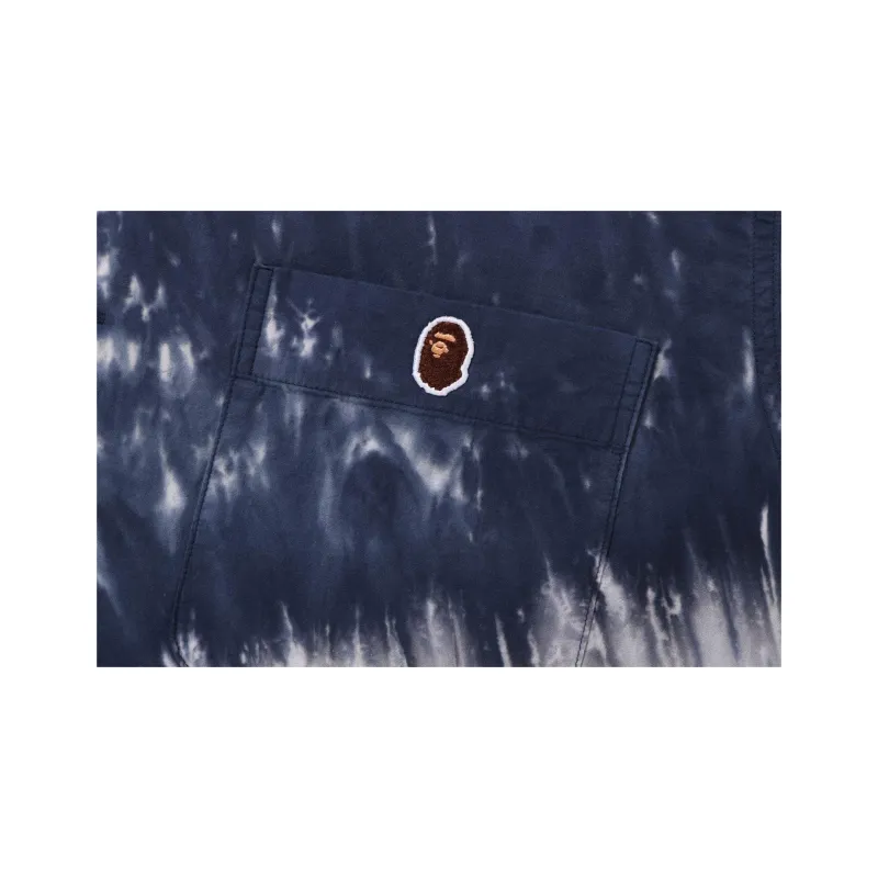 Bape Ape Head One Point Tie Dye Shirt-2