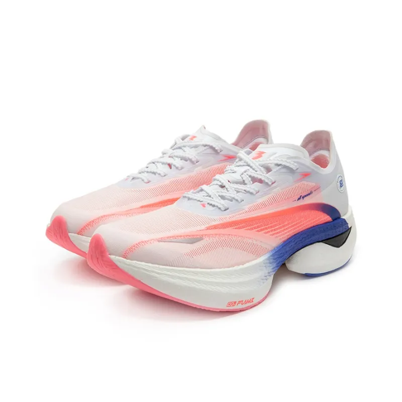 361° Cushioning, Slip Resistant, And Abrasion Resistant Low Top Running Shoes Unisex Fluorescent Begonia Pink-2