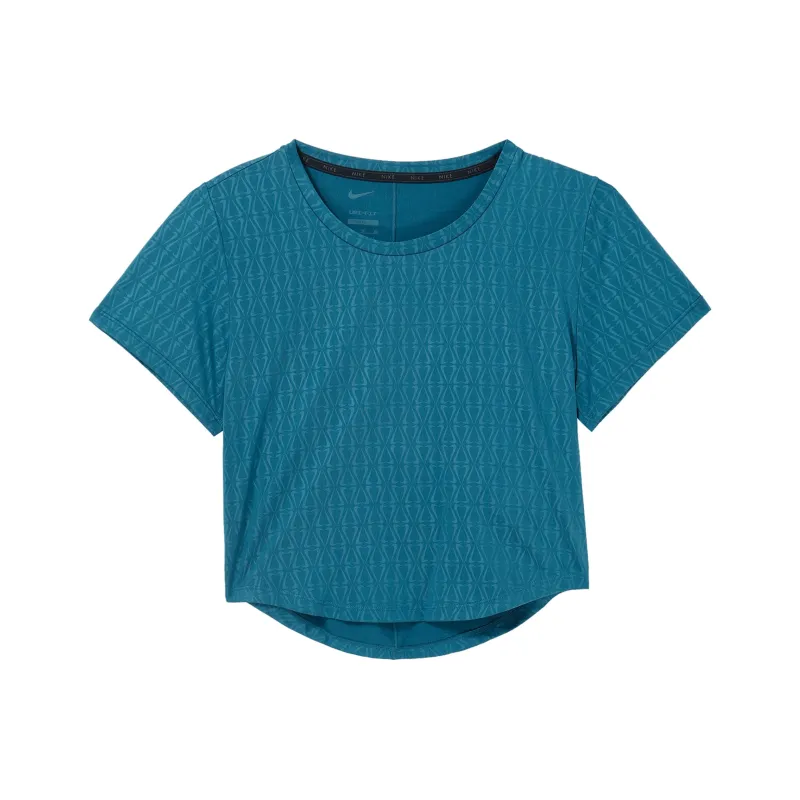 Nike Crop Tops Women's Blue-0