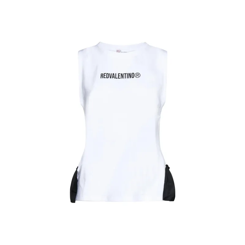 RED VALENTINO Tank Tops Women's White-0