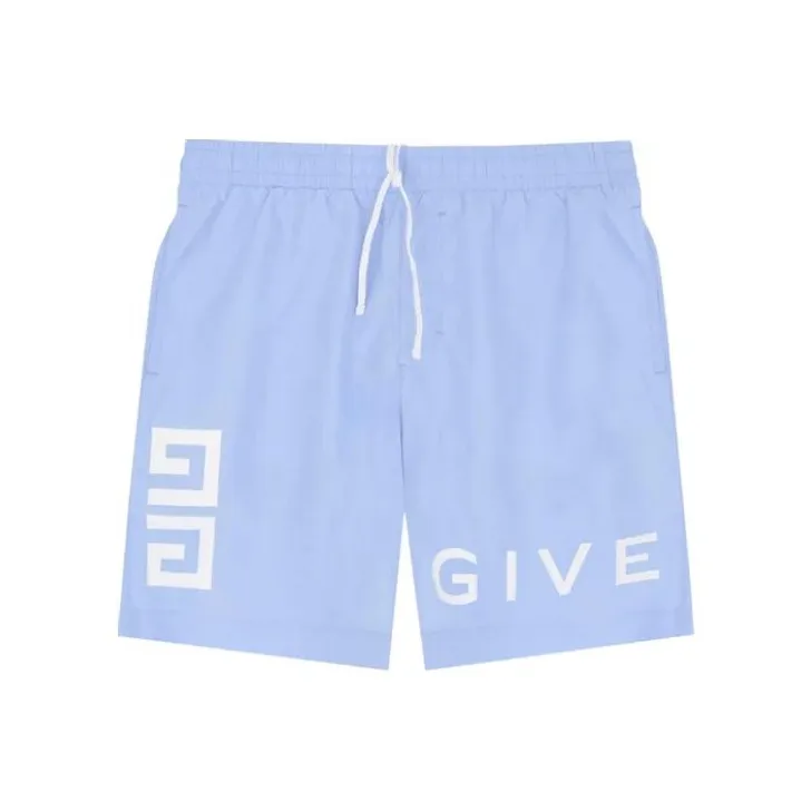 Givenchy Logo Printed Swimshorts-0