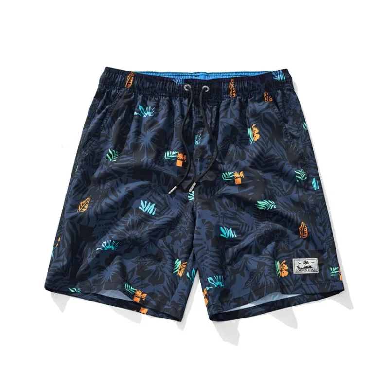 GAILANG Beach Shorts Men's Navy Blue-0