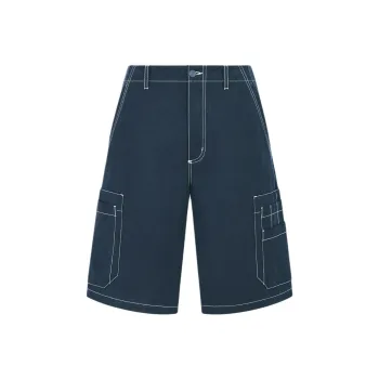 DIOR FW25 Fall Men's Clothing Collection Cargo Shorts Men's Marine Blue
