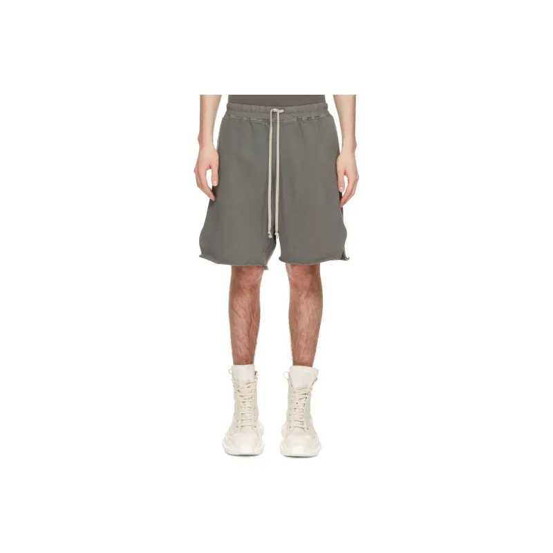 RICK OWENS Casual Shorts Men Blue-0