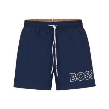 HUGO BOSS Logo print Swim Shorts