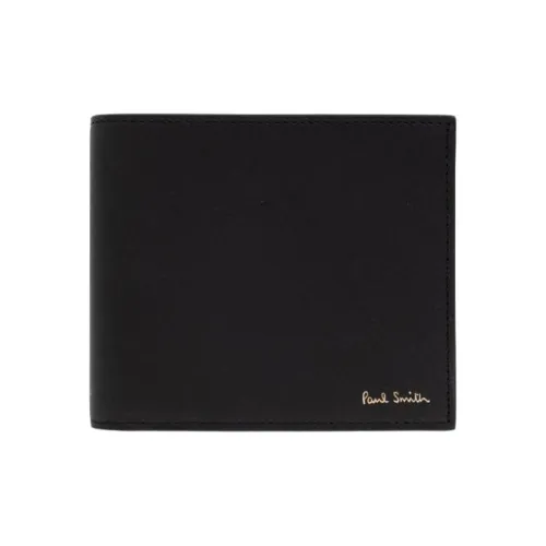 Paul Smith Calfskin Wallet Men's Black