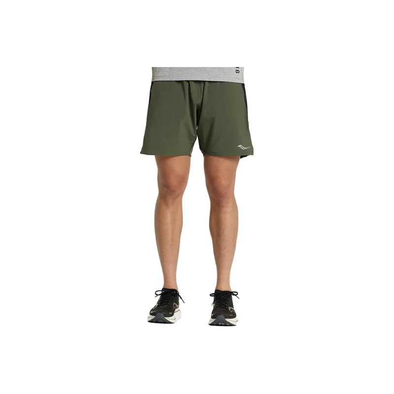 Saucony Outpace Casual Shorts Men Ivy-0