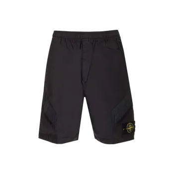 STONE ISLAND Casual Shorts Men's Carbon Black