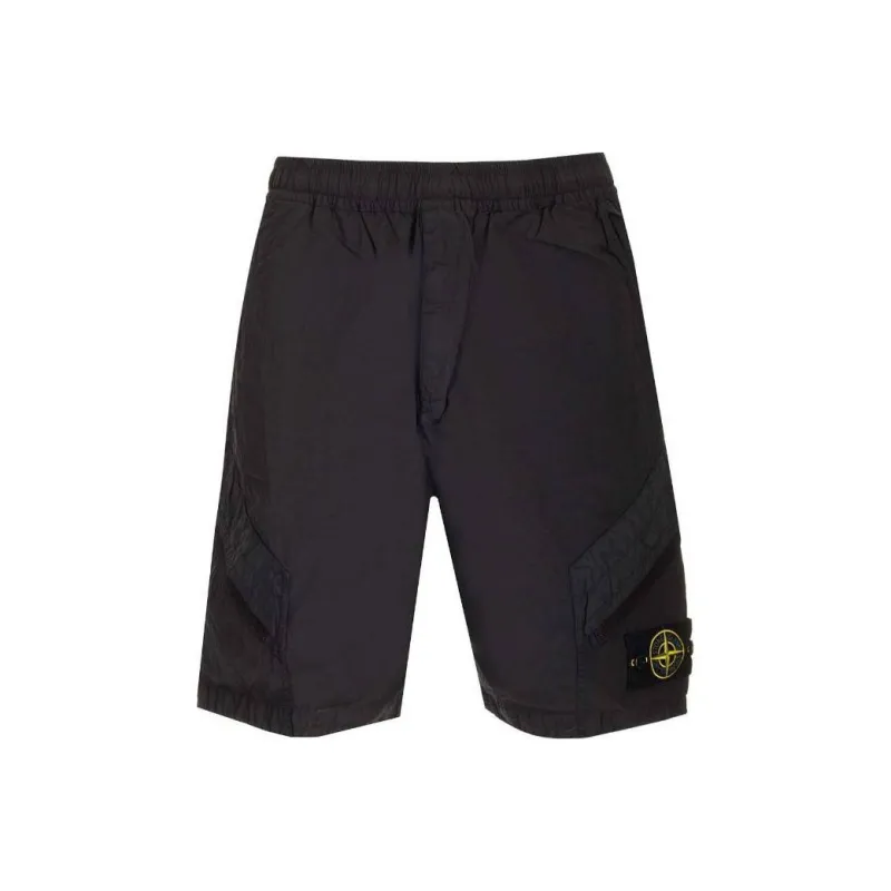 STONE ISLAND Casual Shorts Men's Carbon Black-0