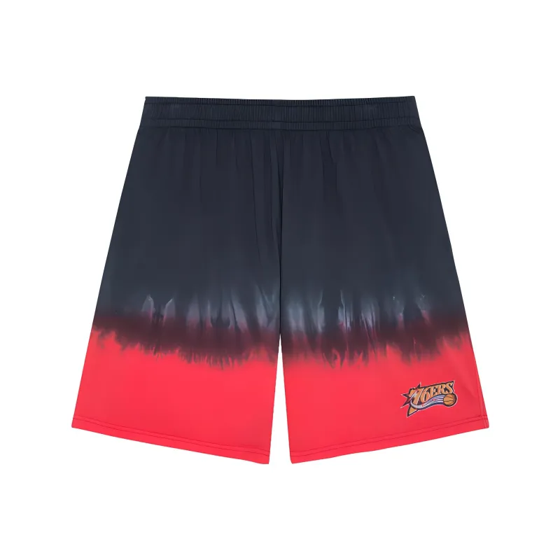 Mitchell & Ness Basketball Shorts Men's Black Red-0