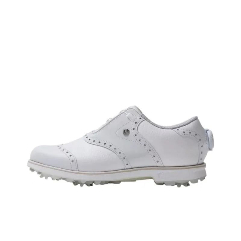 FOOTJOY Anti Slip Wear Resistant Low Top Golf Shoes Women's White-0