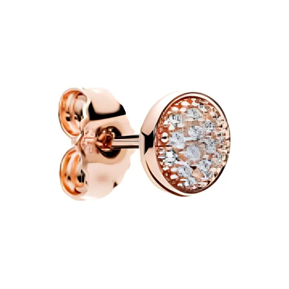 Pandora Stud Earrings Women's Rose Gold-1
