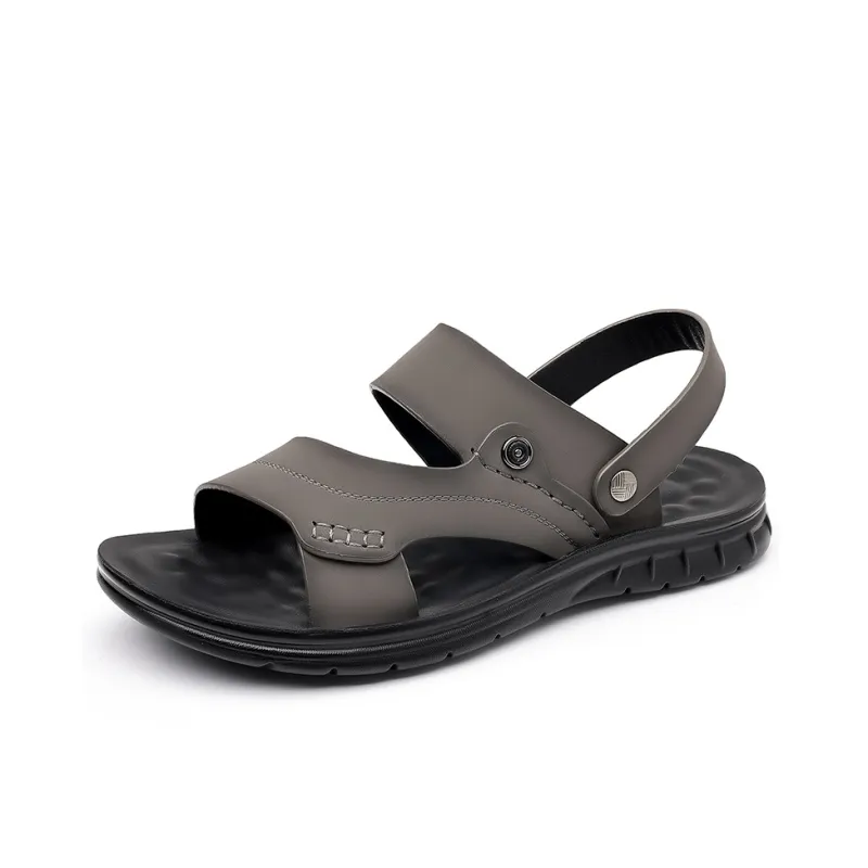 Mulinsen Beach Sandals Men Black-1