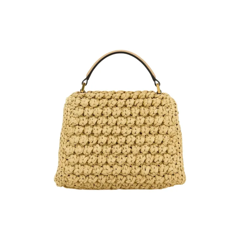 Valentino Viscose Handbag Women's Yellow-2