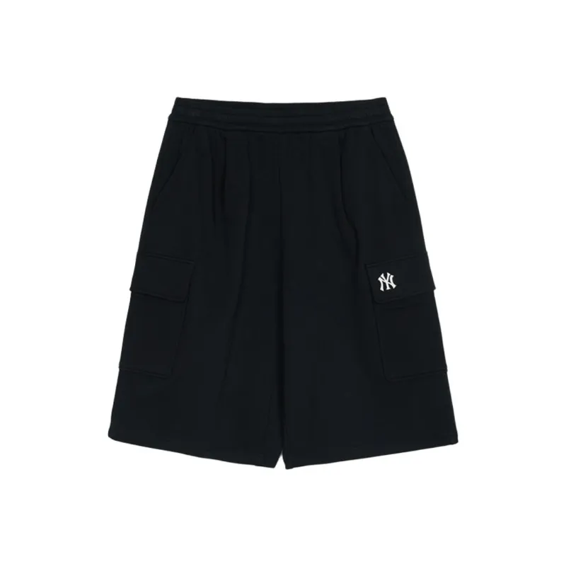 MLB New York Yankees SS25 Cargo Shorts Unisex Black-0