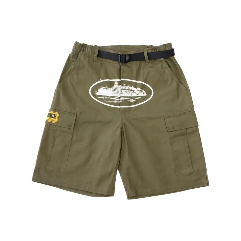 Corteiz Alcatraz Cargo Shorts-0