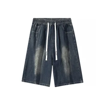 Supremo Cat Denim Shorts Unisex