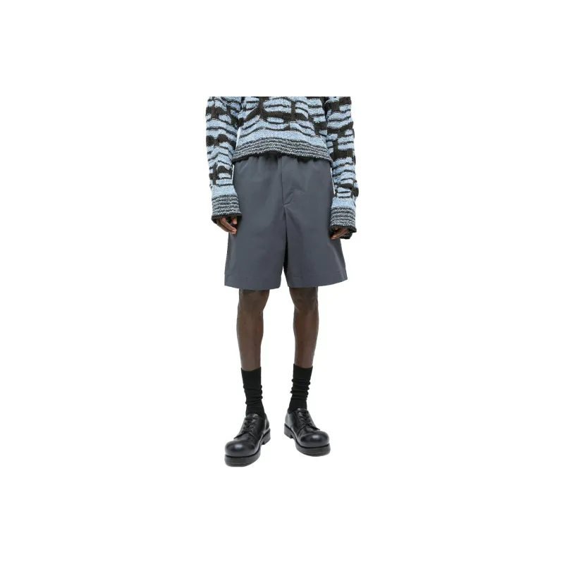 Bottega Veneta Layered Elastic Waistband Shorts-0
