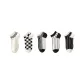 Black White Couple Socks 5 Pack