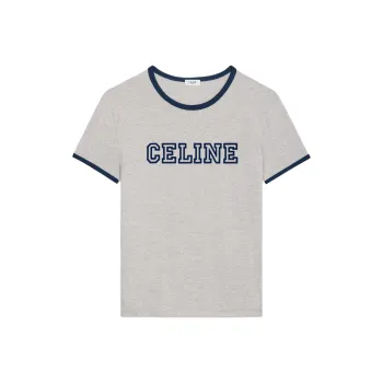 CELINE T Shirts Men Gray