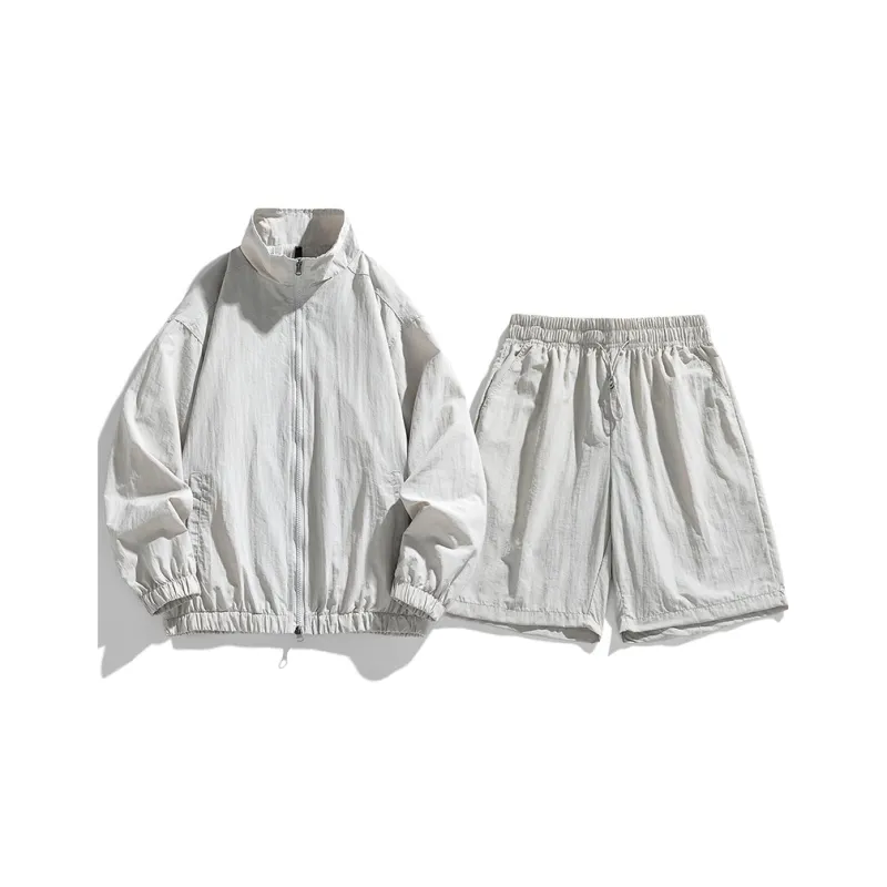 GOOSELIAR Coat, Shorts, Pants Three Piece Set Unisex-52