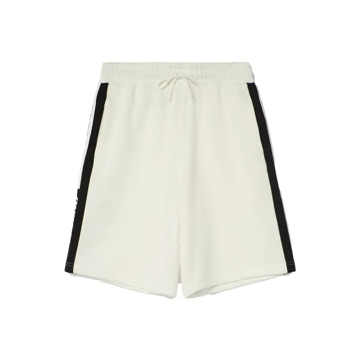 LINING Sports Fashion Collection Sports Shorts Men Ivory-0