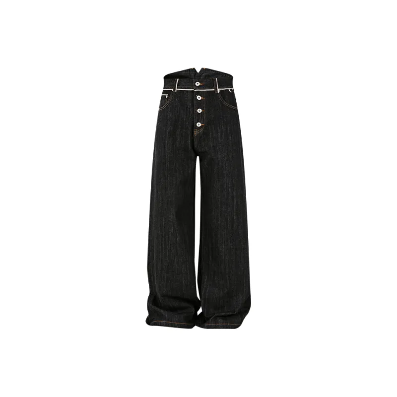 KREATE Jeans Unisex Black-0