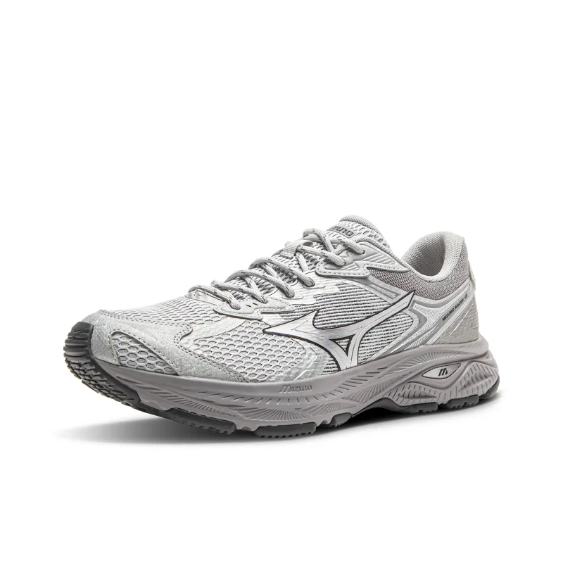 Mizuno RACER V2 Cushioning, Lightweight, Breathable, Slip Resistant Low Top Running Shoes Unisex Hong Kong Mist Gray-1