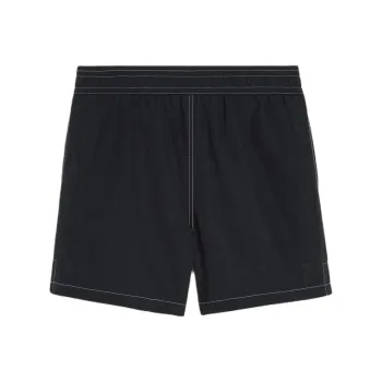 AMIPARIS Paris Logo Embroidered Beach Shorts