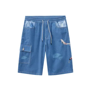 ONIARAI Denim Shorts Men's Denim Blue
