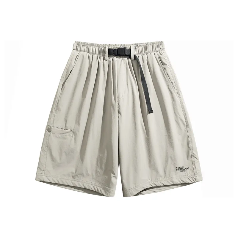 LOOX! Cargo Shorts Unisex Cyan Water Blue-2
