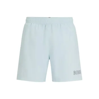 HUGO BOSS Logo print Swim Shorts