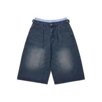 APUNCHLINEWORKSHOP Denim Shorts Unisex