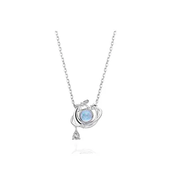 KADER Fleeing Princess Series S925 Silver Necklaces Women's Silver