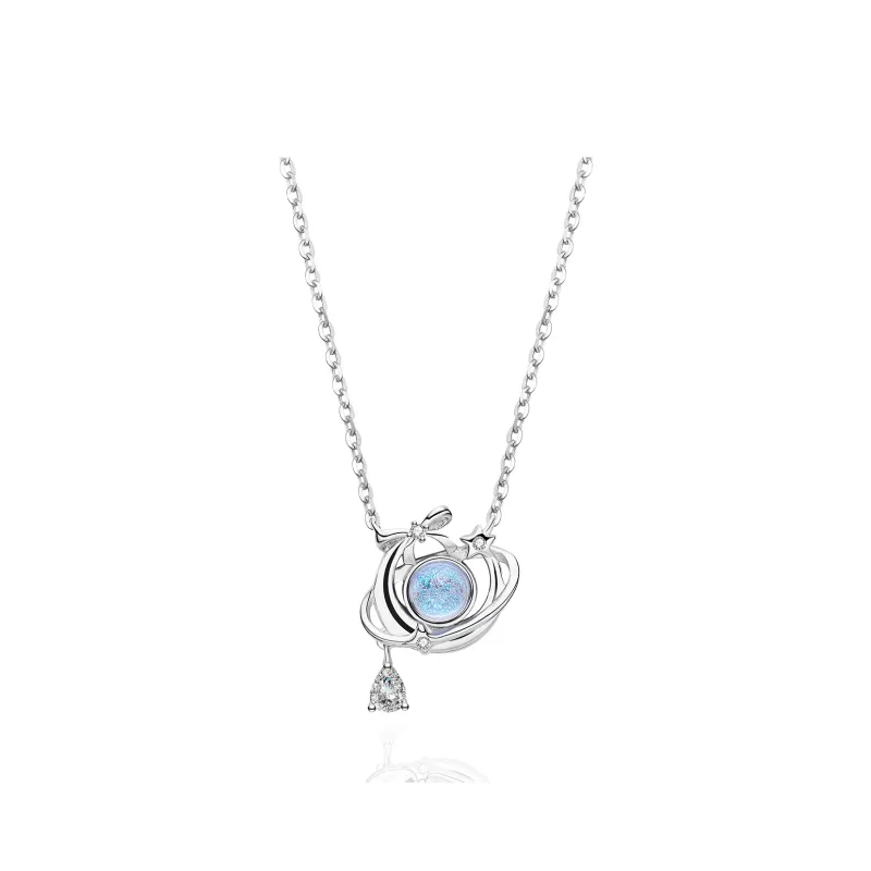 KADER Fleeing Princess Series S925 Silver Necklaces Women's Silver-0