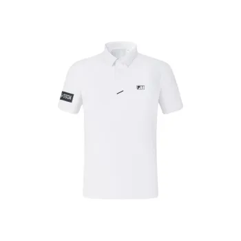 FILA Golf Series SS25 Polo Shirt Men's White
