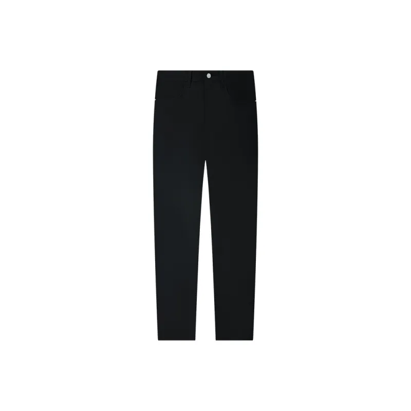 Jiumuwang Men's Pants Expert Small Black Pants Casual Pants Men's Black-0