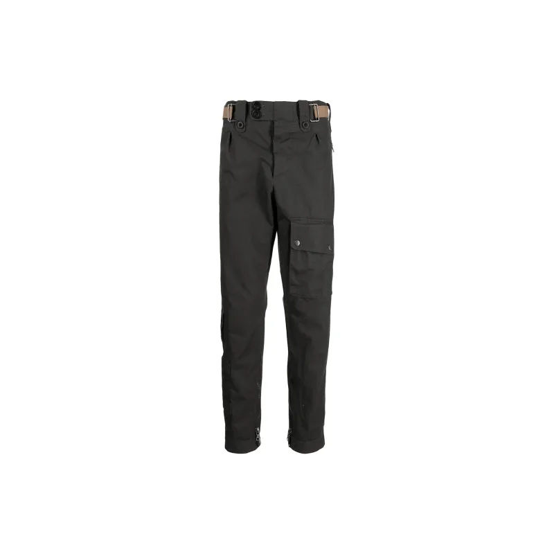 N.Peal Straight Leg Combat Trousers-0