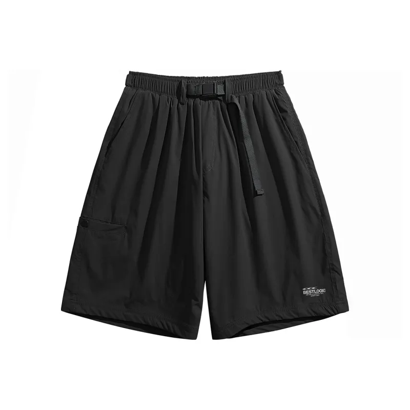 LOOX! Cargo Shorts Unisex Cyan Water Blue-8