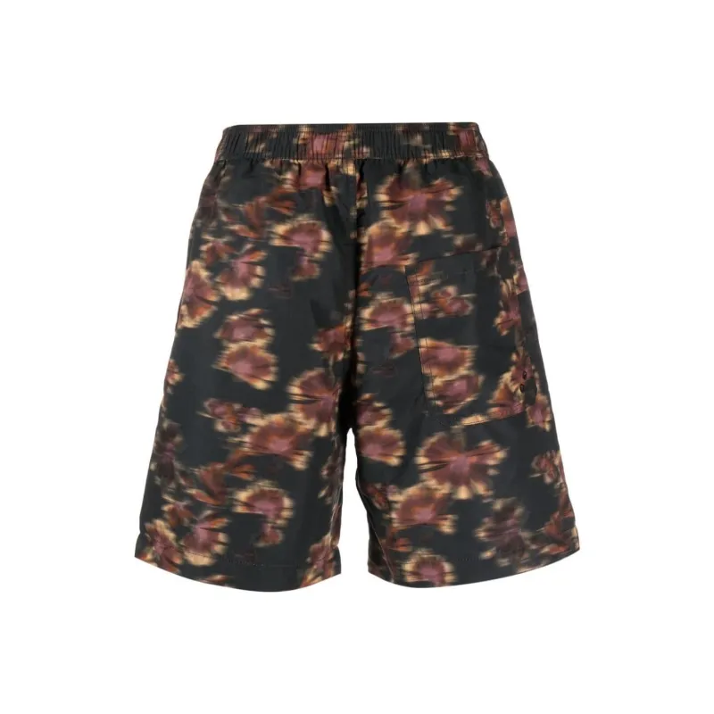 ISABEL MARANT Flora Printed Drawstring Swim Shorts-0