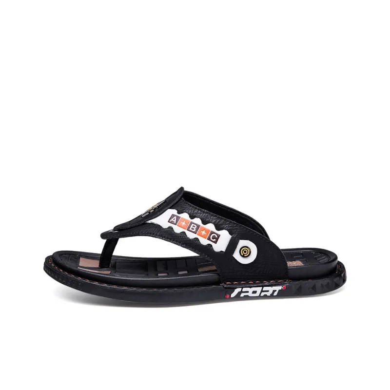 Shiozawa Rubber Sole Quick Dry Flip Flops Men's-0