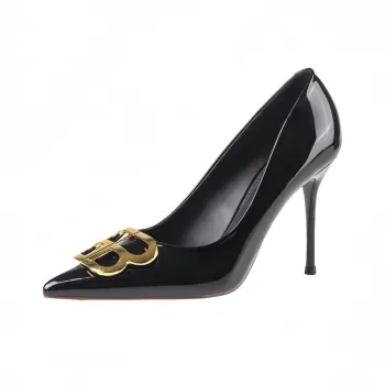 Crelinkxlat Slim Heel High Heels Women's Black